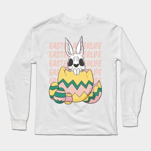 Creepy Easter Bunny Long Sleeve T-Shirt